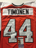 Autographed/Signed Kimmo Timonen Philadelphia Orange Hockey Jersey JSA COA by Hall of Fame Sports Memorabilia
