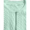 Bomber Jackets For Women Cute Jacquard Coats Lightweight Zip Up Jackets by FitiqueFit