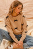 SO ME Ribbon Bow Applique Sweater by FitiqueFit