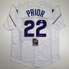 Autographed/Signed Mark Prior Chicago White Baseball Jersey JSA COA
