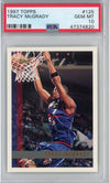 Graded 1997-98 Topps Tracy McGrady #125 Rookie RC Basketball Card PSA 10 Gem Mint