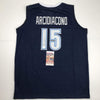 Autographed/Signed Ryan Arcidiacono Villanova Blue College Basketball Jersey JSA COA