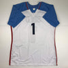Autographed/Signed Hope Solo White Soccer Team USA World Cup Jersey JSA COA