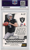 Graded 2014 Panini Prizm Derek Carr #257 Facing Right Rookie RC Football Card PSA 10 Gem Mint