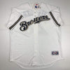 Autographed/Signed Prince Fielder Milwaukee White Baseball Jersey PSA/DNA COA