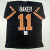 Autographed/Signed Terry Baker Heisman 62 Oregon State Black College Football Jersey PSA/DNA COA