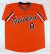 Autographed/Signed Cal Ripken Jr. Baltimore Orioles Custom Orange Jersey JSA COA