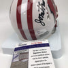 Autographed/Signed Jonathan Taylor Inscribed On Wisconsin Badgers White College Football Mini Helmet JSA COA