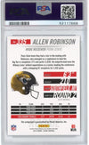 Graded 2014 Panini Score Allen Robinson #335 Blue #/99 Hot Rookies RC Auto Football Card PSA 10 Gem Mint