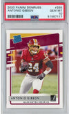 Graded 2020 Panini Donruss Antonio Gibson #335 Rookie RC Football Card PSA 10 Gem Mint