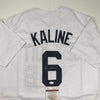 Autographed/Signed Al Kaline Detroit White Baseball Jersey JSA COA