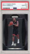 Graded 2017-18 Panini Prizm Bam Adebayo #51 Rookie RC Basketball Card PSA 10 Gem Mint
