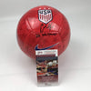 Autographed/Signed Carli Lloyd 2x WC Champs Red Team USA USWNT Soccer Ball JSA COA