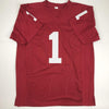 Autographed/Signed Kyler Murray Oklahoma Maroon College Football Jersey JSA COA