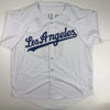 Autographed/Signed Justin Turner Los Angeles LA White Baseball Jersey JSA COA
