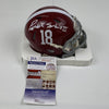 Autographed/Signed Patrick Surtain II Alabama Crimson Tide Mini College Football Helmet JSA COA