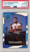 Graded 2017 Panini Donruss Chris Godwin #305 Rated Rookie RC Football Card PSA 10 Gem Mint