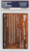 Graded 2017 Topps Update Trey Mancini #US227 White Jersey Rookie RC Baseball Card PSA 10 Gem Mint