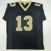 Autographed/Signed Michael Thomas New Orleans Black Football Jersey JSA COA by Hall of Fame Sports Memorabilia