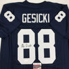 Autographed/Signed Mike Gesicki Penn State Blue College Football Jersey JSA COA