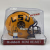 Autographed/Signed Joe Burrow LSU Tigers College Football Mini Helmet Fanatics COA