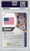Graded 2020-21 Panini Prizm DP Draft Picks James Wiseman #2 Silver Rookie RC Basketball Card PSA 10 Gem Mint