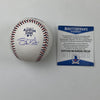 Autographed/Signed Shane Bieber 2019 All-Star Game Rawlings Official Major League Baseball ROML JSA COA