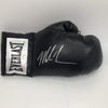 Autographed/Signed Mike Tyson Black Everlast Boxing Glove JSA COA