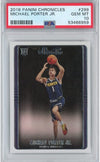 Graded 2018-19 Panini Chronicles Michael Porter Jr. #299 Rookie RC Basketball Card PSA 10 Gem Mint