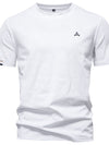 Men's Embroidered Round Neck T-Shirt