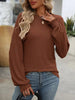 Ribbed Knit Ruffle Cuff T-Shirt by Simply Love