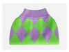 Trendy Plaid Clothes Dog Pet Sweater by My Store