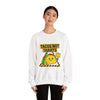 Tacos Not Tariffs Sweatshirt | taco pun, protest typography by Tristan’s Treehouse