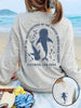 Women's Cute Kitten Graphic Sweatshirt by FitiqueFit