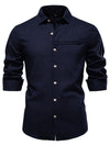 Men's Button Down Collared Neck Shirt