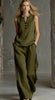 Women's Minimalist Sleeveless Two-Piece Set by FitiqueFit