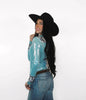 Marvel-ous Metallic Pearl Snap Rodeo Shirt by Neon Spur
