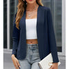 Women’s Plus‑Size Open‑Front Casual Blazer by FitiqueFit