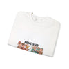 Meme War Graphic Sweatshirt, Disco Florals Retro Paisley by Tristan’s Treehouse