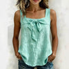 Women's Square-Neck Wide-Strap Sleeveless Tank Top by FitiqueFit