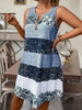 Plus Size Striped Tank Top & Skirt Set by FitiqueFit