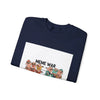 Meme War Graphic Sweatshirt, Disco Florals Retro Paisley by Tristan’s Treehouse