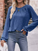 Ruffle Cuff Long Sleeve T-Shirt by Simply Love