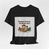 Surviving on Coffee and Holiday Cheer Tee | holiday stress shirt, festive but tired by Tristan’s Treehouse
