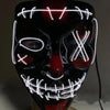 Compatible with Apple, Halloween Glowing Mask Black V Face Mask Grimace by My Store