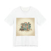Retro Travel Postcard Tee | passport stamp, wanderlust design by Tristan’s Treehouse