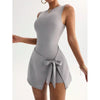Women's Fitness Beauty-Back Yoga Dress – Sleeveless Active Mini by FitiqueFit