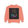 Dog Lover Sweatshirt — Neon Puppy Graphic Crewneck by Tristan’s Treehouse