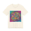 Sweet Sleep Repeat Tee | random slogan shirt, glitch graphic by Tristan’s Treehouse