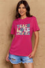 Simply Love Full Size TEACH LOVE INSPIRE Graphic Cotton T-Shirt by Simply Love